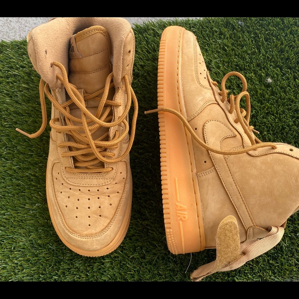 Nike AF1 Flax - Picture 10 of 12
